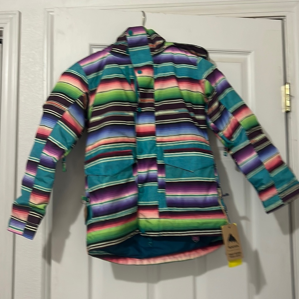 Girls' Burton Elstar Parka Jacket -ski /snowboard - multi color